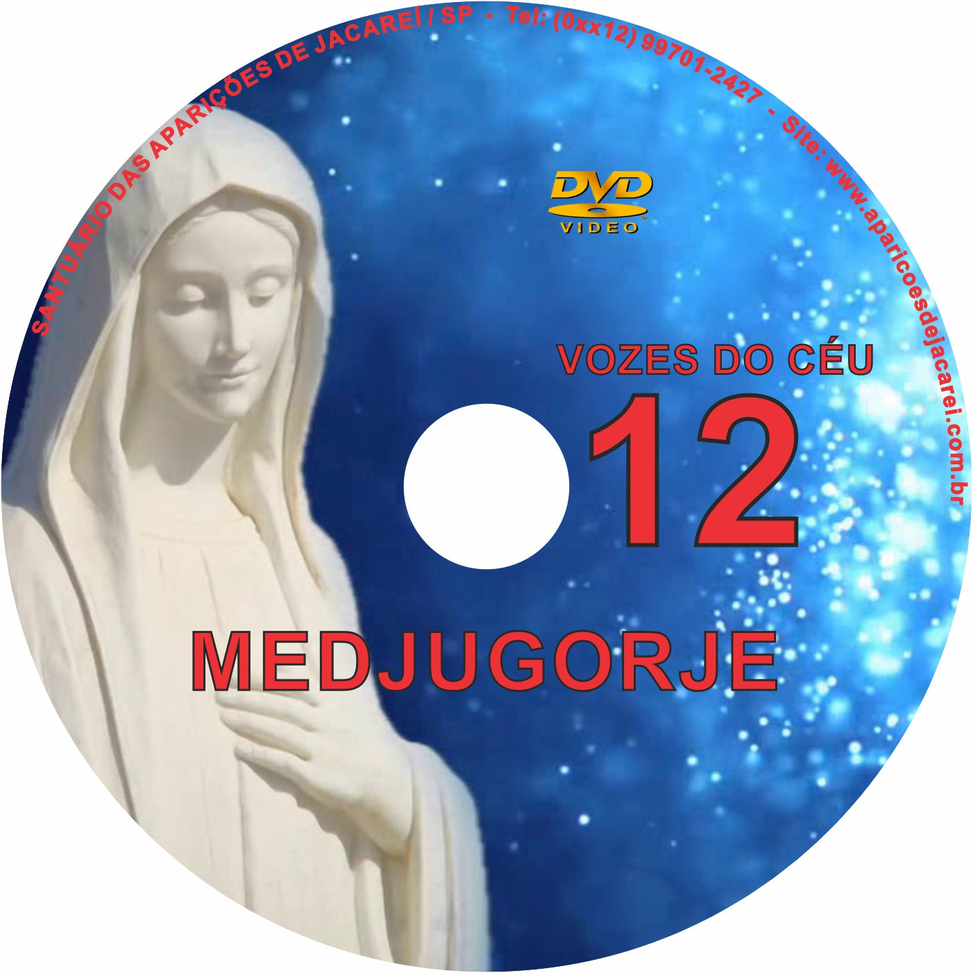 DVD Vozes do Céu 12 DVD Vozes do Céu 12